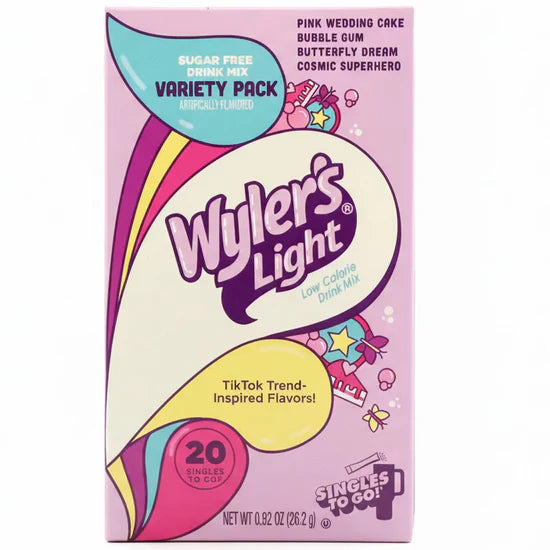 Wyler's Light Single to Go Drink Mix - Cosmic Variety Pack
