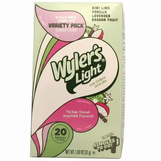 Wyler's Light Singles to Go Drink Mix - Tropical Variety Pack