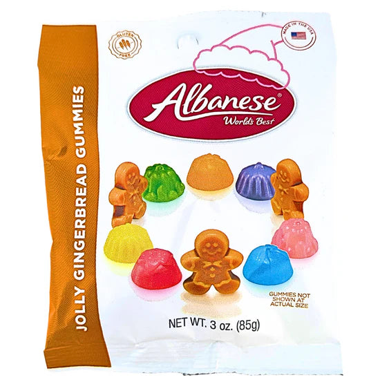Albanese Jolly Gingerbread Gummies