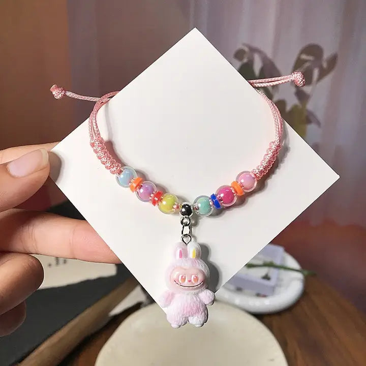 Labubu Colorful Beaded Bracelet (Kids)