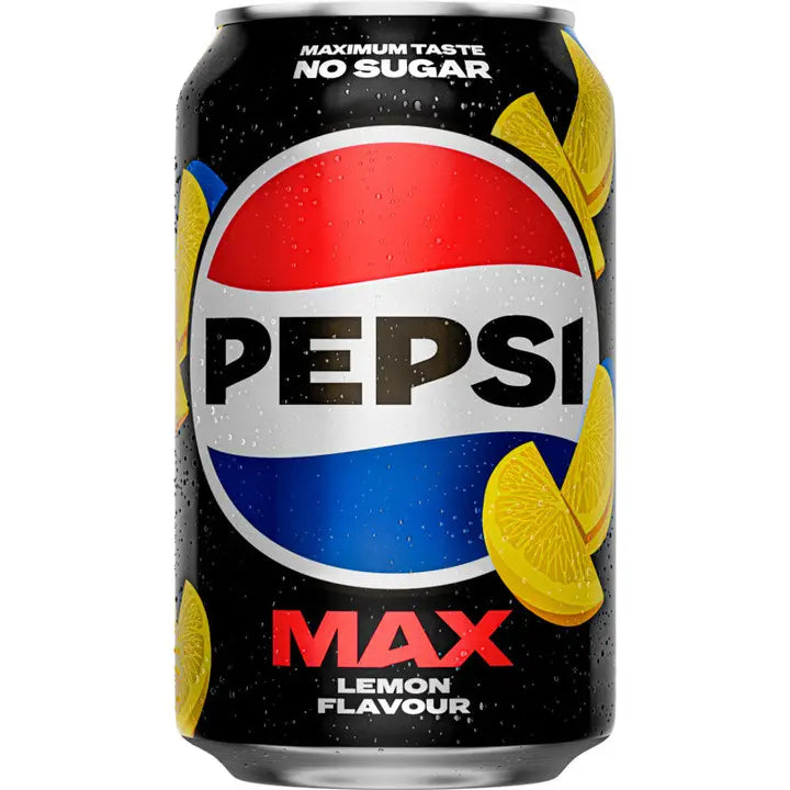Pepsi Max Lemon No Sugar (European)