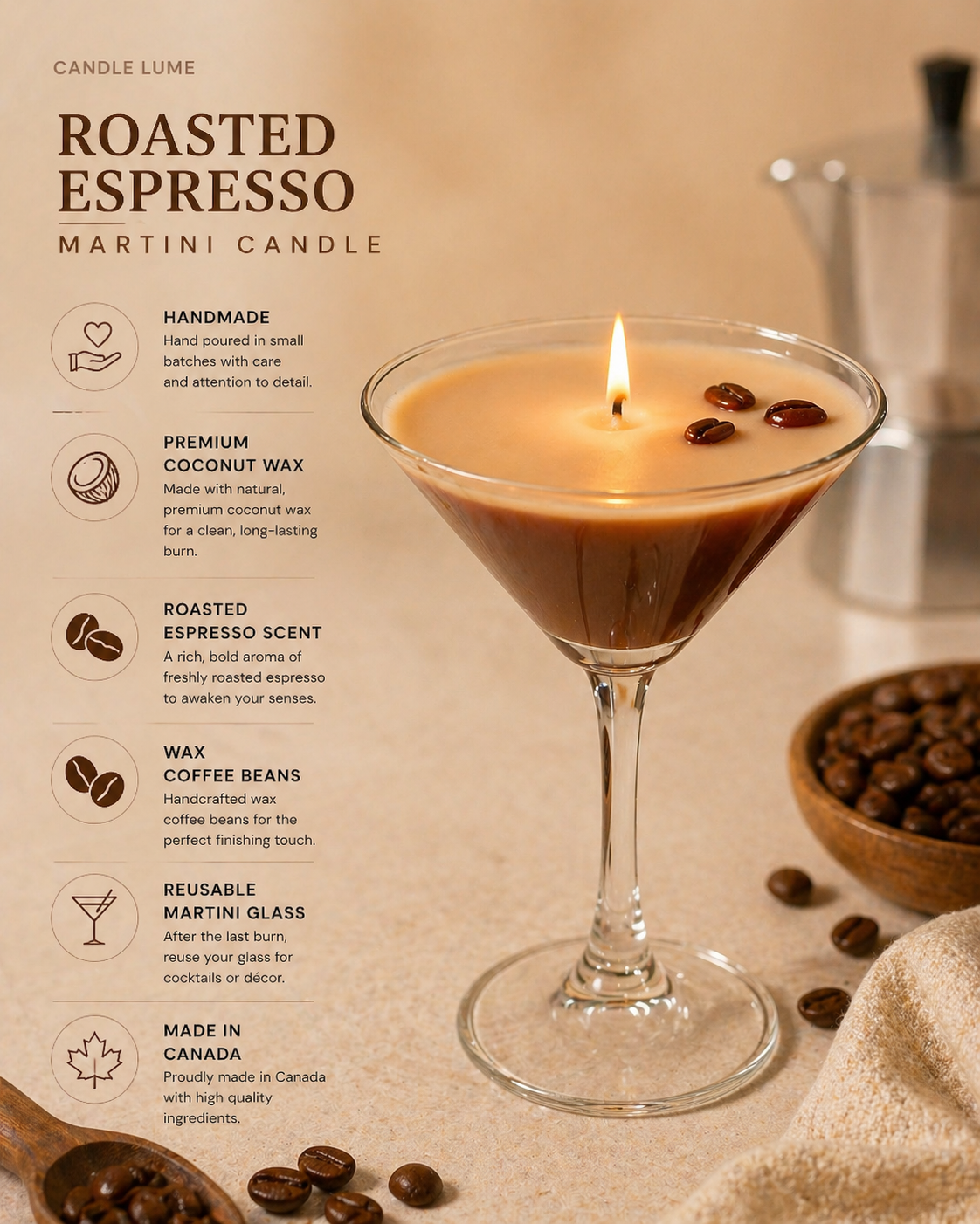Espresso Martini Candle