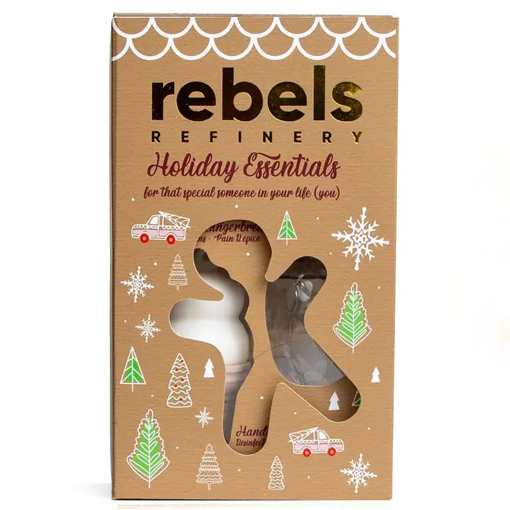 Gingerbread Delight Holiday Essentials Gift Set (Rebels Refinery)