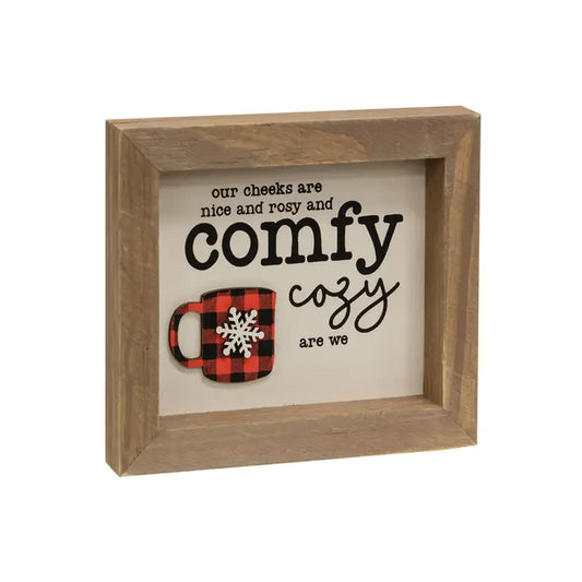 Comfy & Cozy Wooden Sign