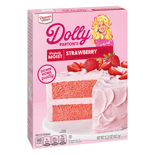 Duncan Hines Dolly Parton's Strawberry Cake Mix