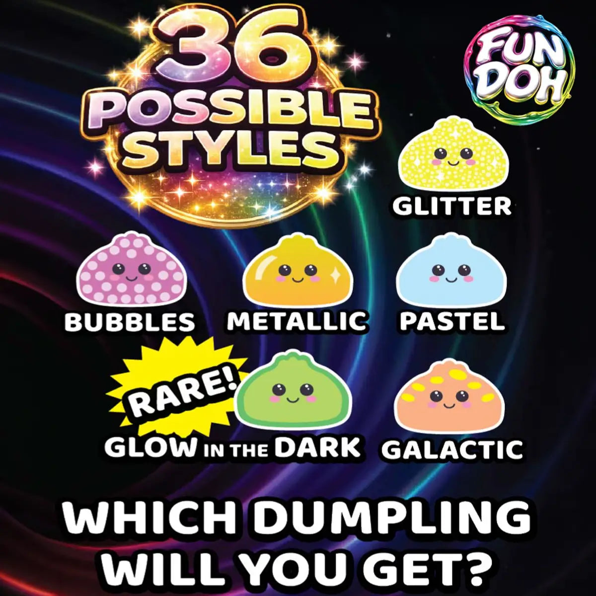 Fun Doh Ultra Rare Mystery Dumpling