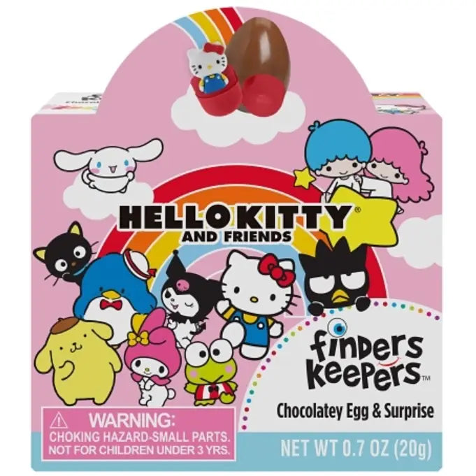 Hello Kitty & Friends Finders Keeps Chocolate Surprise Egg