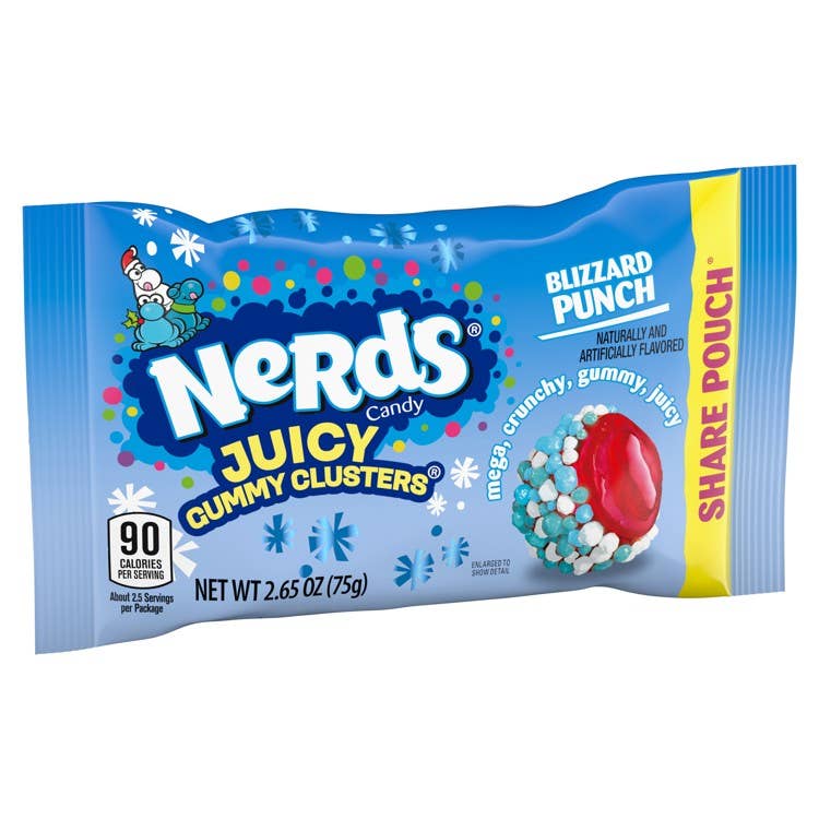 Nerds Blizzard Punch Gummy Clusters
