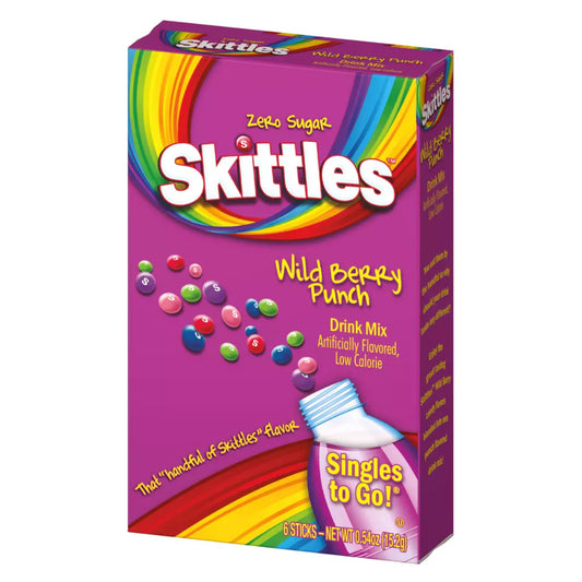 Skittles To Go - Wild Berry Drink Mix
