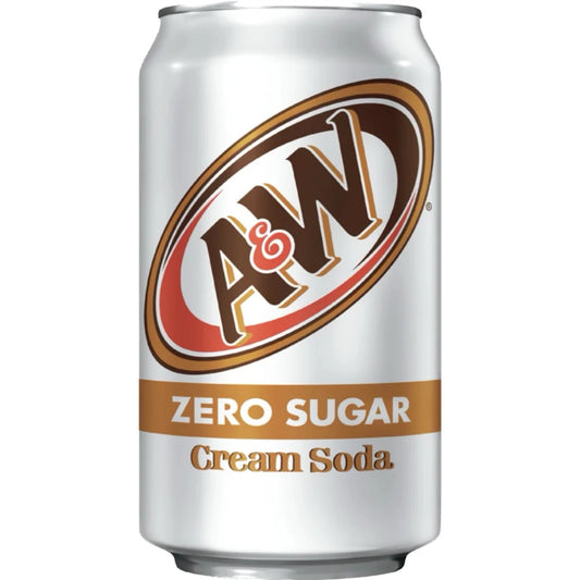 A&W Zero Sugar Cream Soda