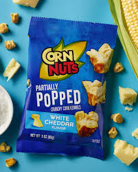 Corn Nuts Partially Popped White Cheddar