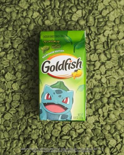 Goldfish Bulbasaur Edition