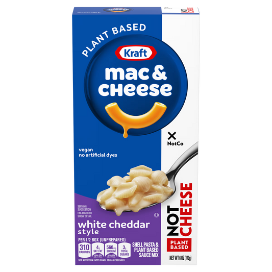 Kraft Not Mac & Cheese White Cheddar Plant Based