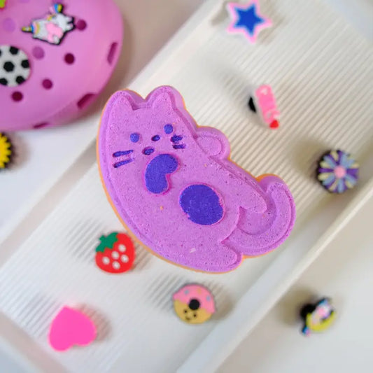 Happy Hippo Kitty Bath Bomb w/ Shoe Charm