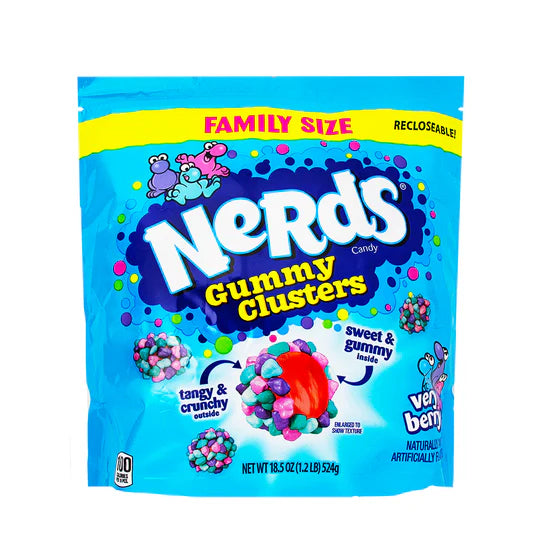 Nerds Gummy Clusters Very Berry (Family Size)