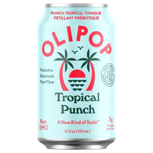 Olipop Tropical Punch Prebiotic Soda
