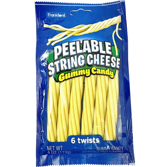 Peelable String Cheese Gummy Candy