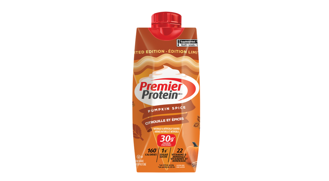 Premier Protein Pumpkin Spice Limited Edition Drink