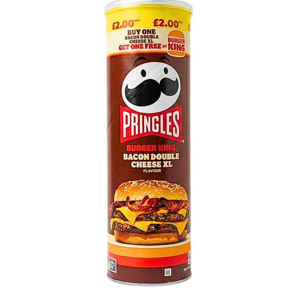 Pringles Burger King Bacon Double Cheeseburger (UK)
