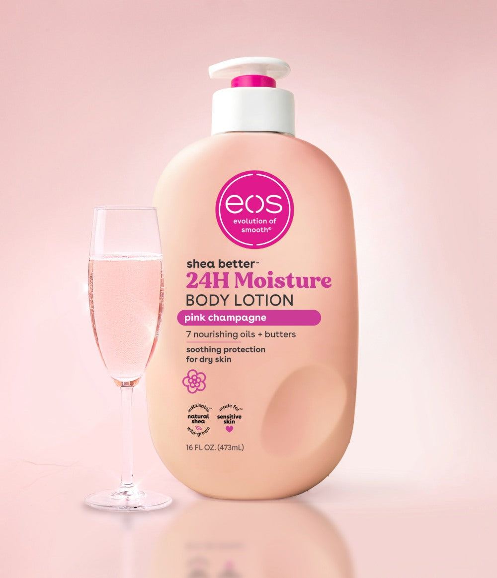 Eos Shea Butter Lotion - Pink Champagne