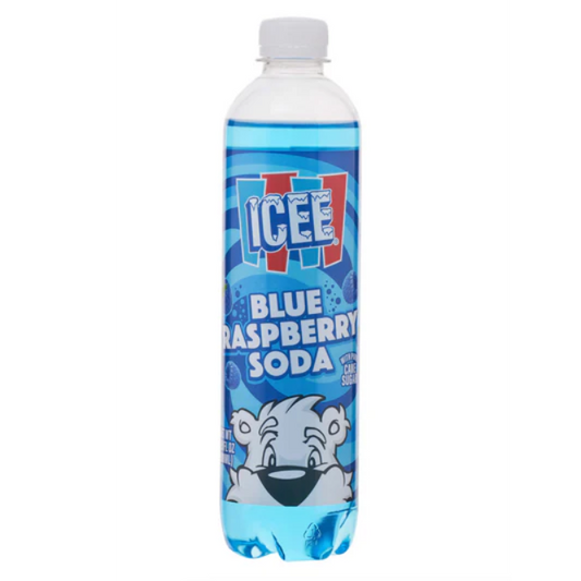Icee Blue Raspberry Soda 500ml