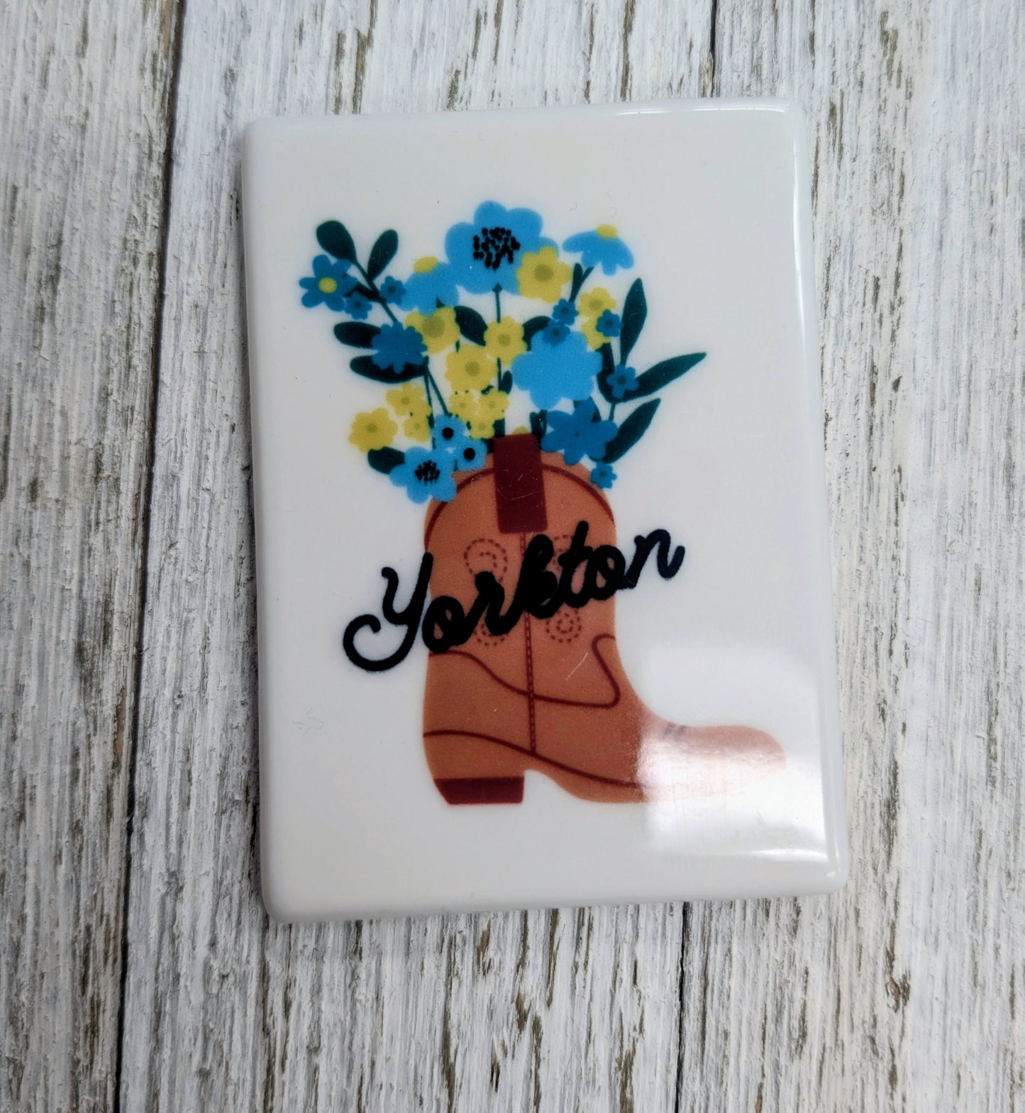 Yorkton Cowboy Boot Magnet