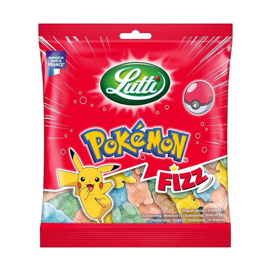 Lutti Pokemon Fizz Gummies