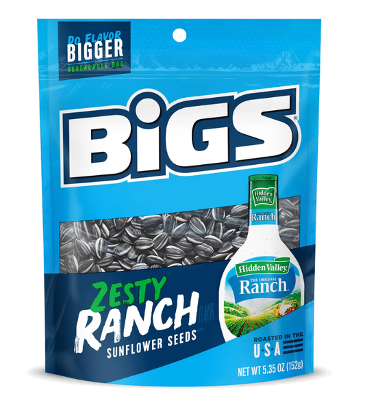 Bigs Zesty Ranch Sunflower Seeds