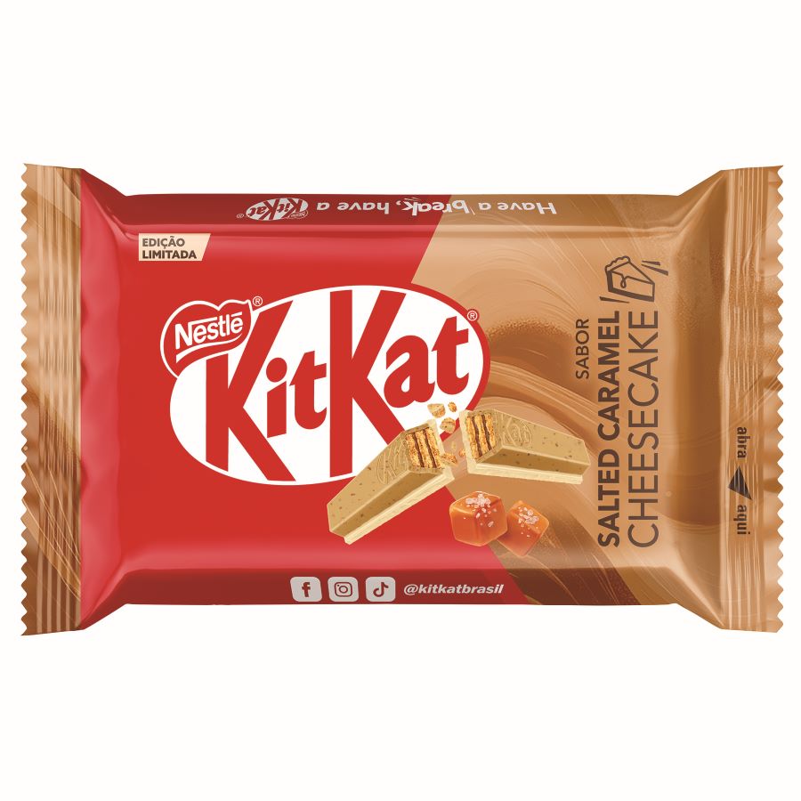 KitKat Salted Caramel Cheesecake (Brazil)