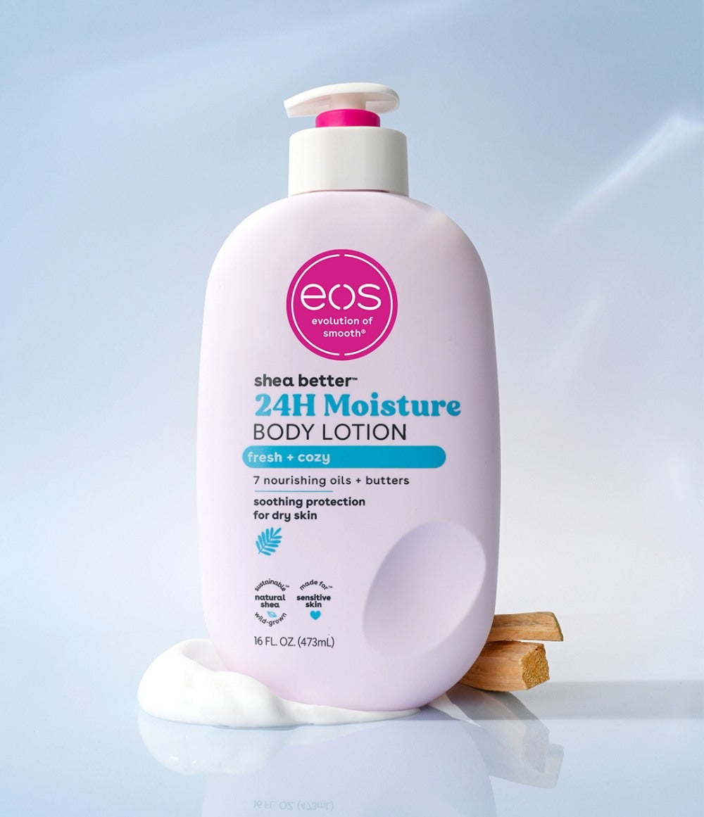 Eos Shea Butter Lotion - Fresh & Cozy