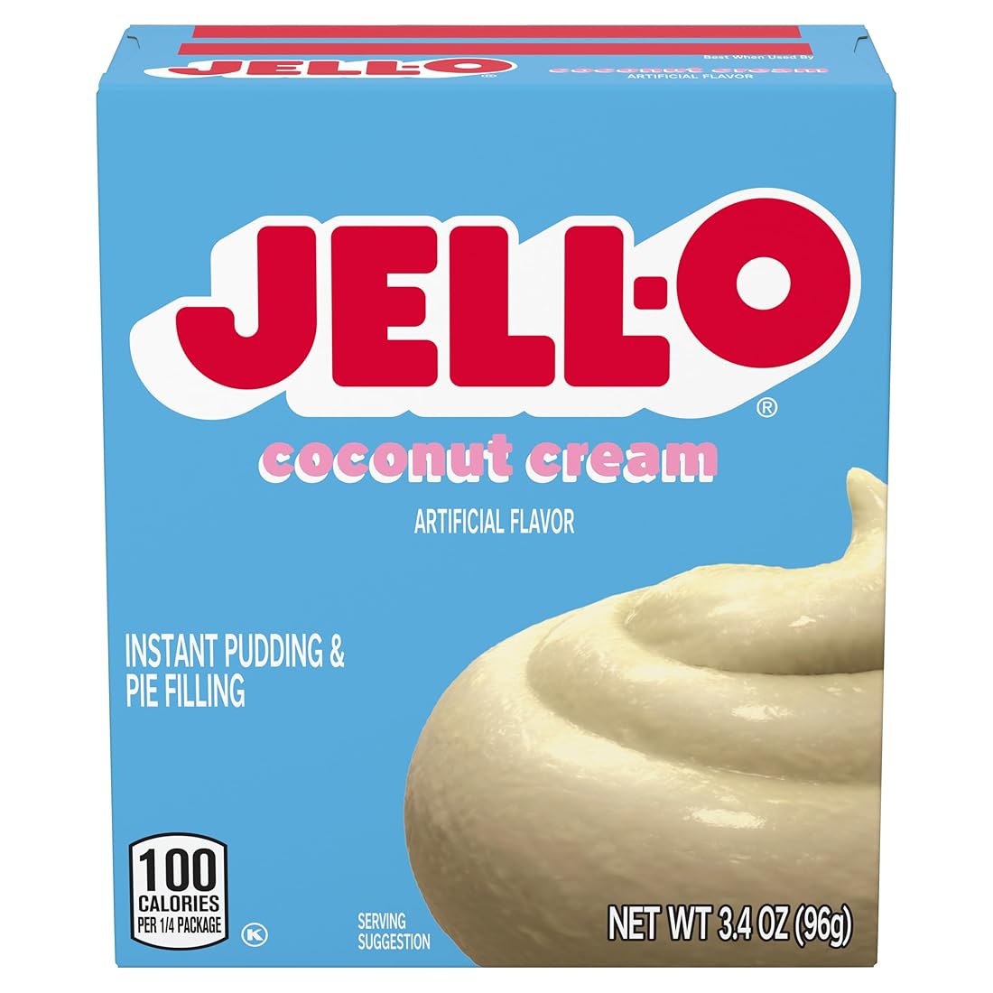 Jell-O Coconut Cream Instant Pudding Mix