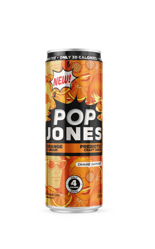 Jones Pop Orange & Cream Soda