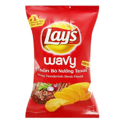 Lays Wavy Texas Tenderloin Chips