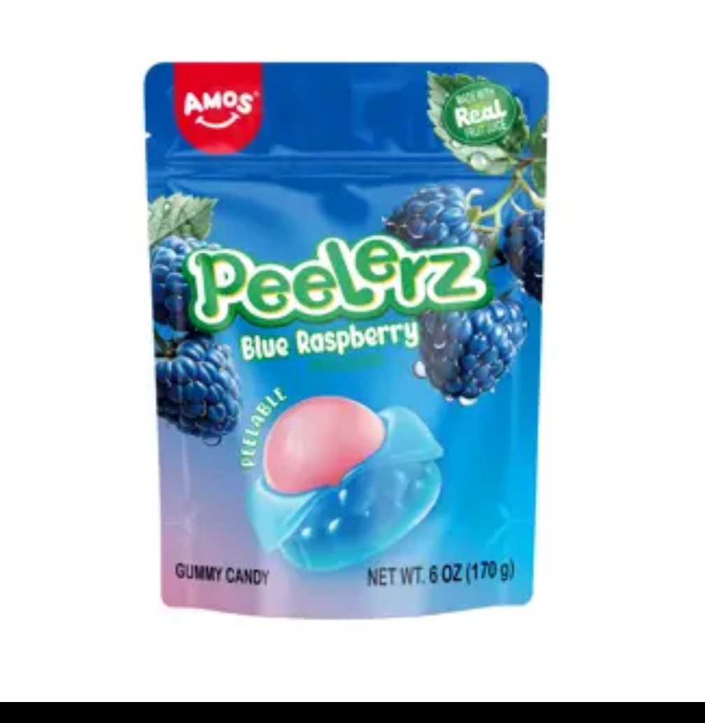 Amos Peelerz Blue Raspberry