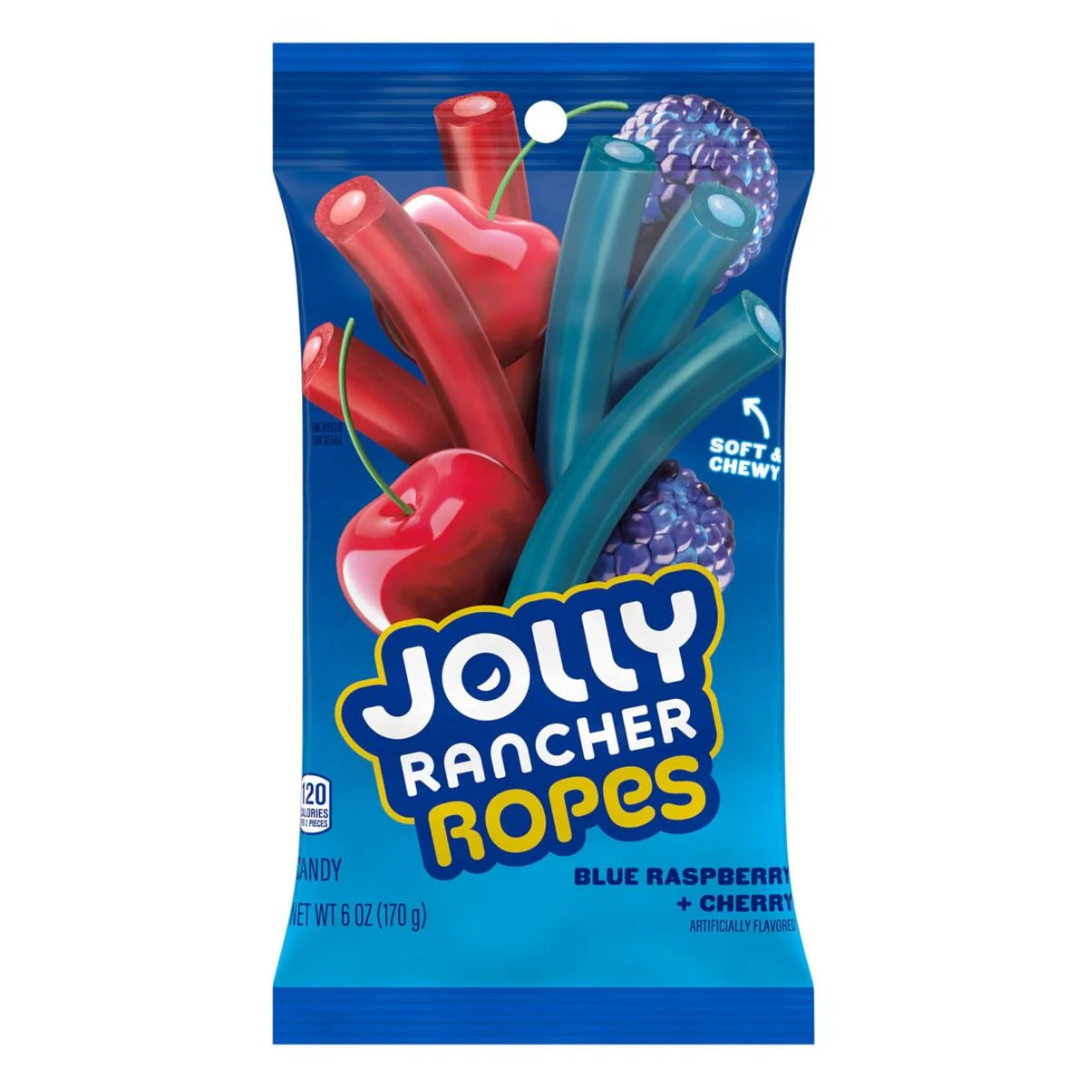 Jolly Rancher Ropes - Blue Raspberry & Cherry