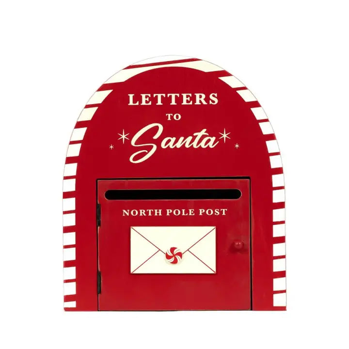 Wooden Santa Mailbox