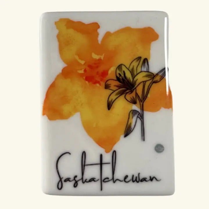 SK Prairie Lily Magnet