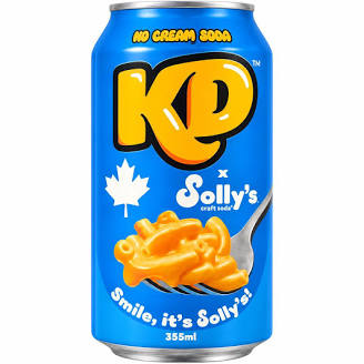 Solly's Limited Edition Kraft Dinner Cream Soda