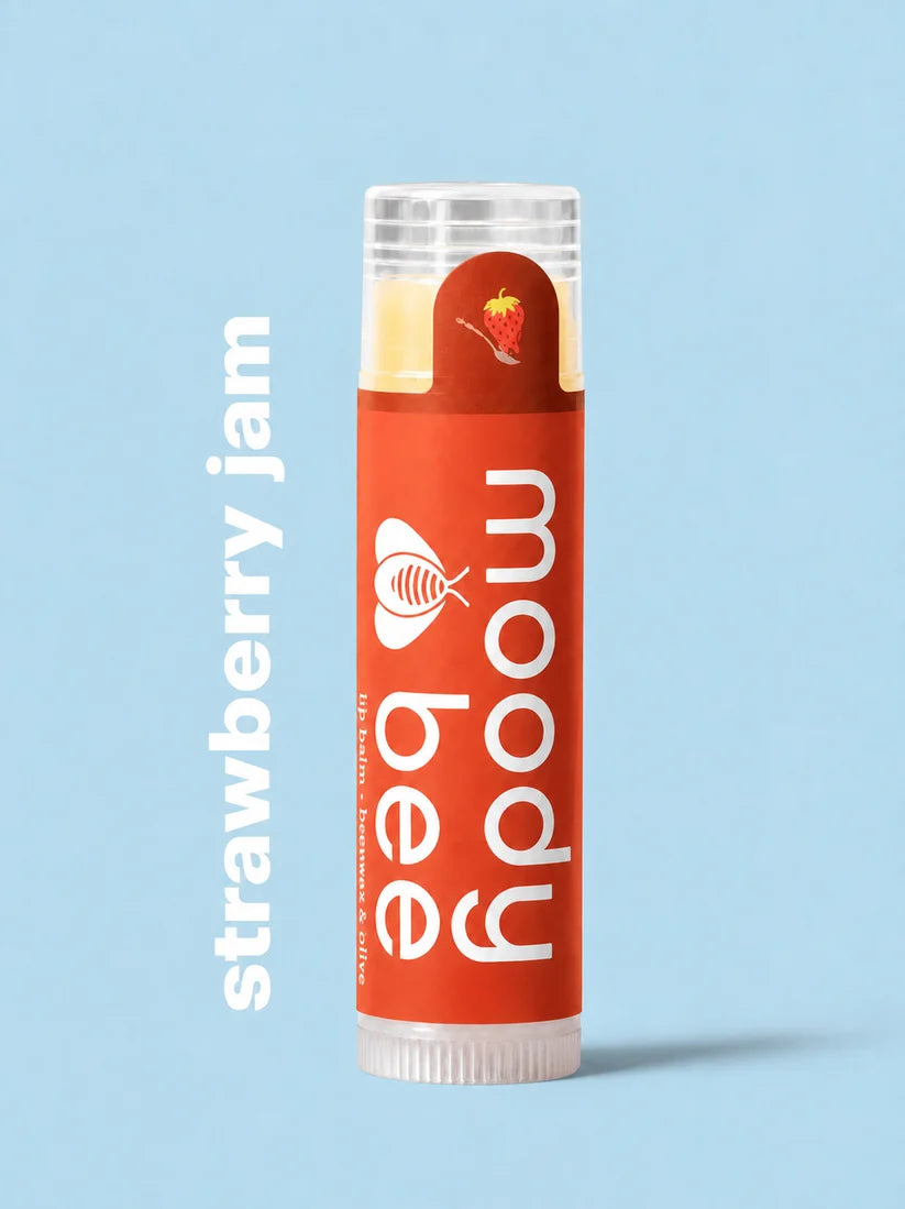 Moody Bee Strawberry Jam Lip Balm
