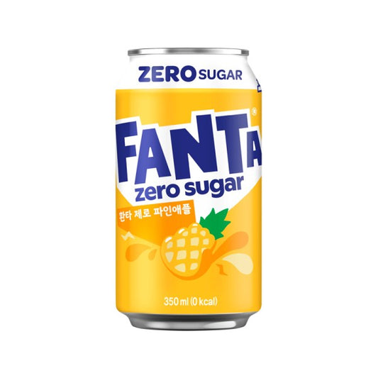 Fanta Zero Sugar Pineapple (South Korea)