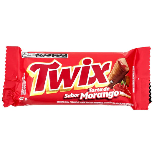 Twix Tortade Sabor Morango (Strawberry) - Brazil