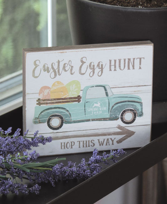 Easter Egg Hunt Sign