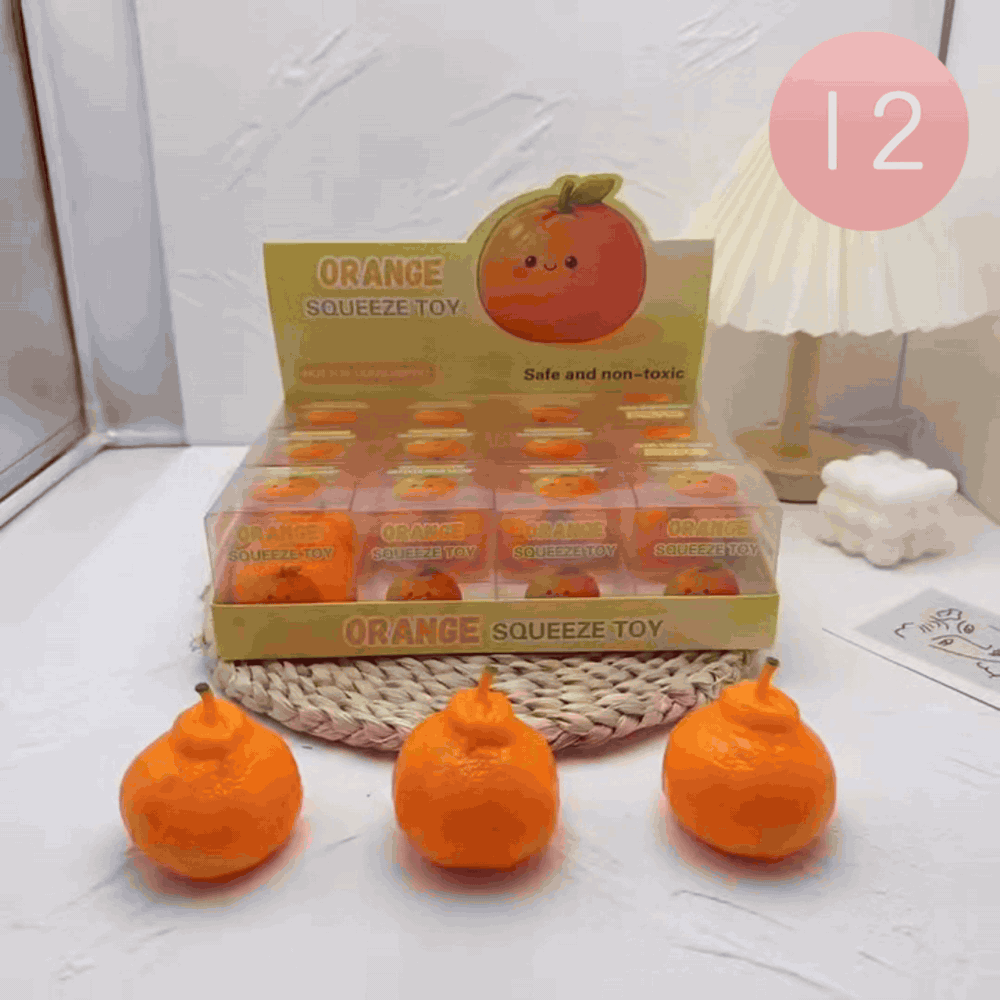 ASMR Crunchy Orange Squishy