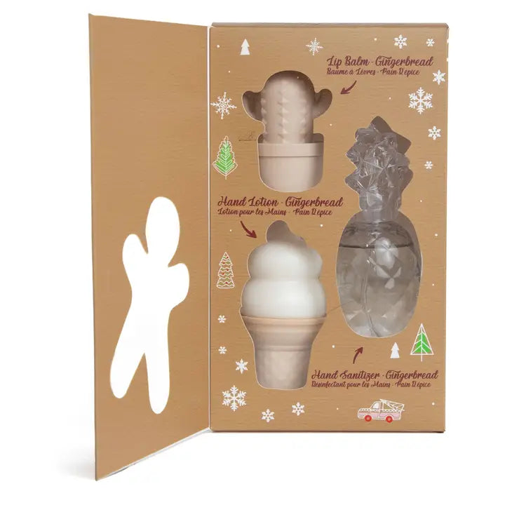 Gingerbread Delight Holiday Essentials Gift Set (Rebels Refinery)