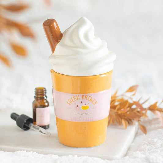 Pumpkin Spice Latte Autumn Oil Burner and Wax Warmer