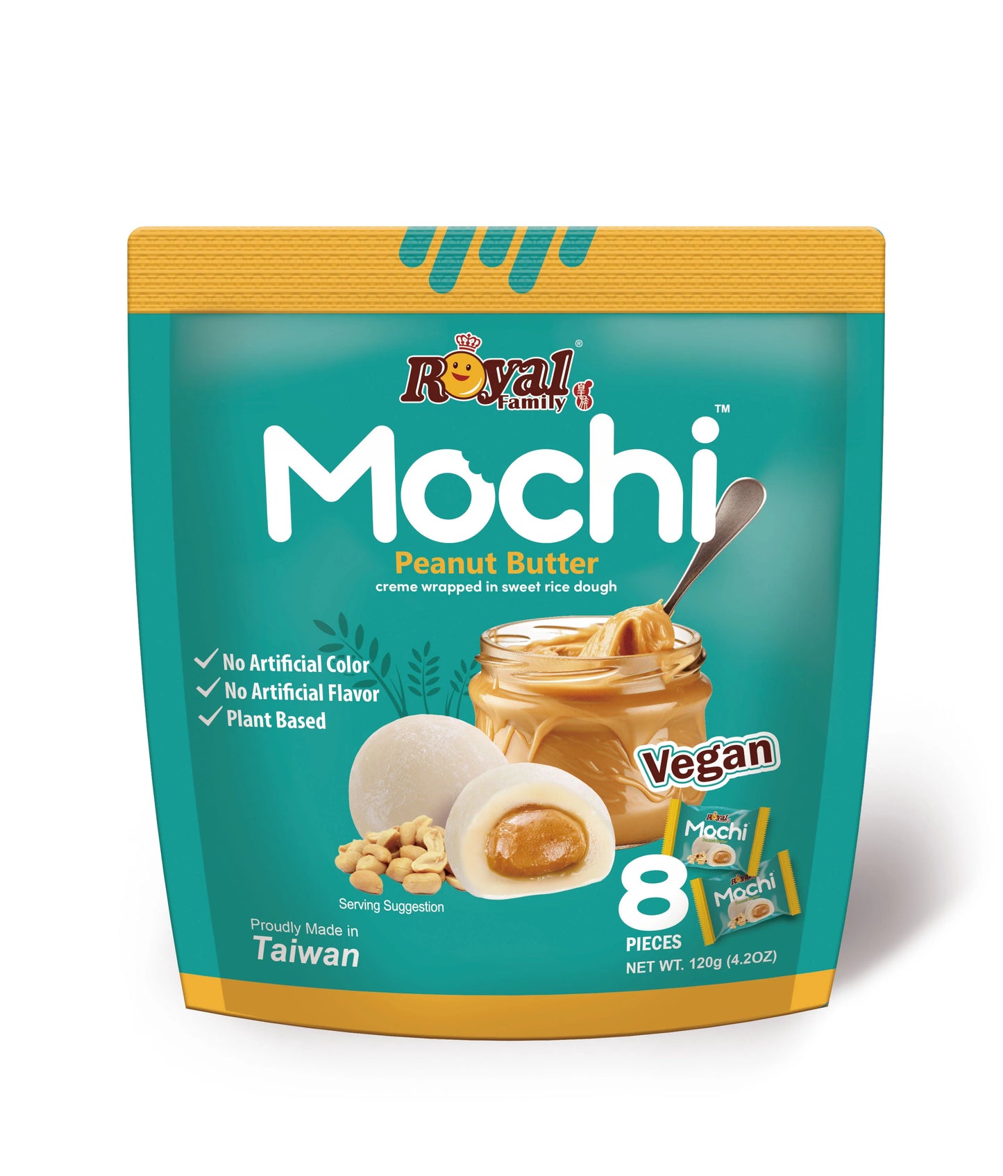 Royal Family Mochi - Peanut Butter