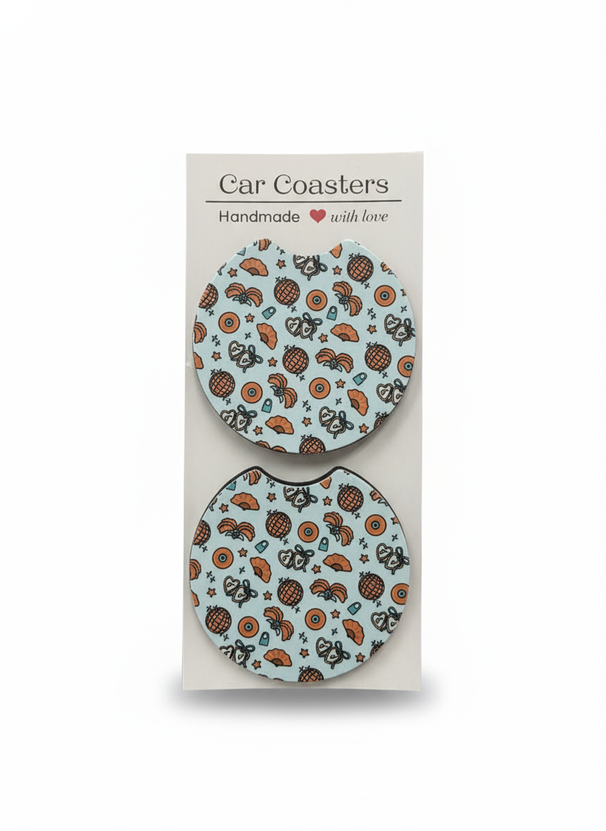 Showgirl Era Car Coasters