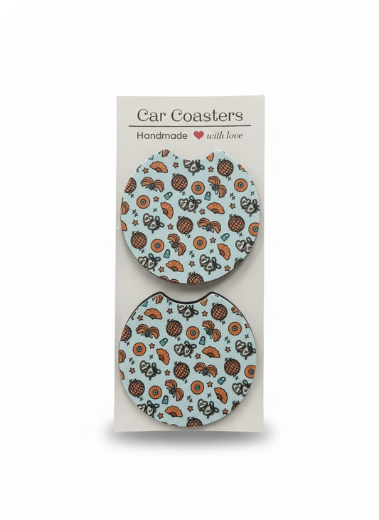 Showgirl Era Car Coasters