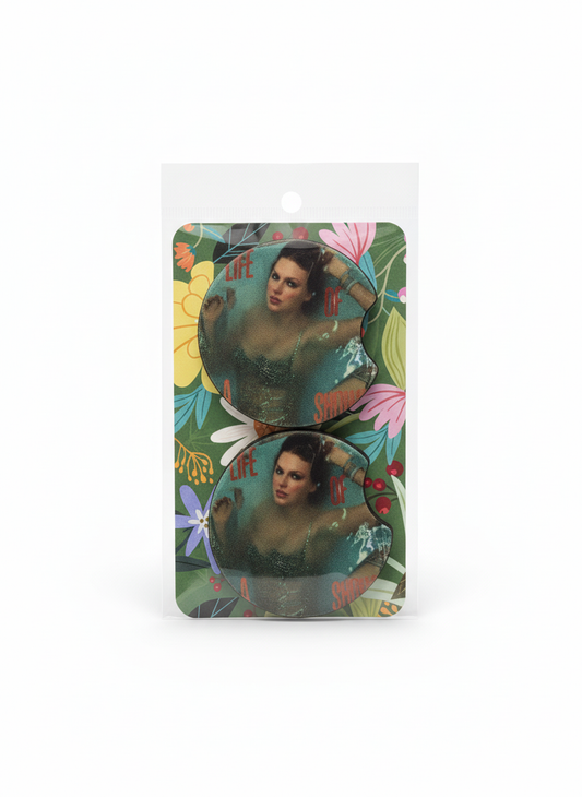 💎 Life of a Show Girl Car Coaster Duo – Inspired by Taylor’s Glamorous Era ✨