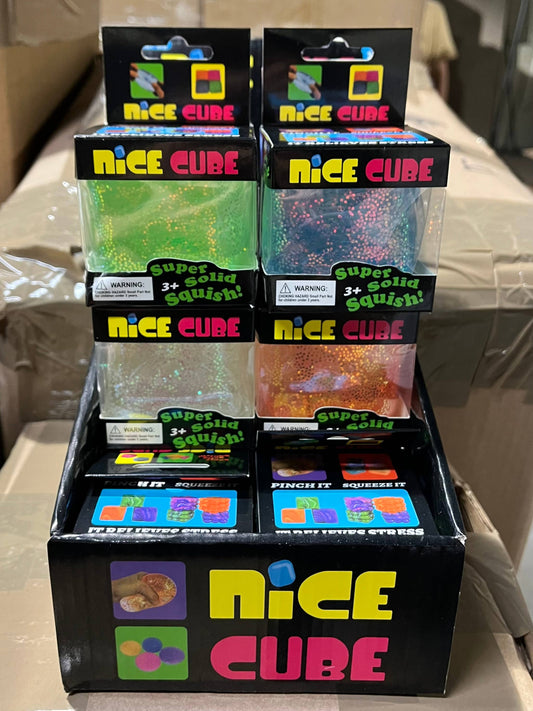 Glow in the Dark Squishy Cube